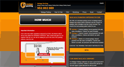 Desktop Screenshot of malaga-parking.com